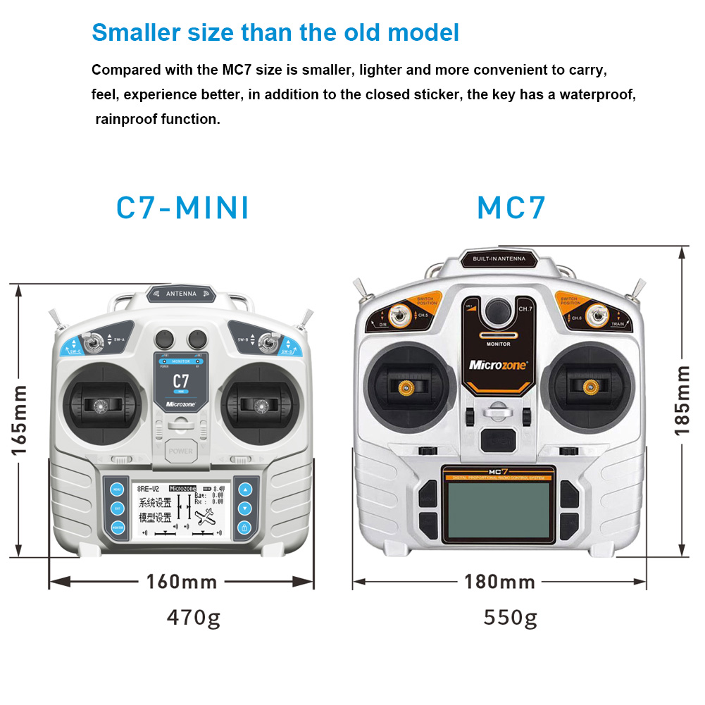 MicroZone MC7 Controller C7 MI - Drone Gimbal Controller 评论和价格
